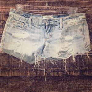 Extra short booty shorts